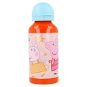 STOR BOTELLA ALUMINIO PEQUEÑA 400 ML. PEPPA PIG KINDNESS COUNTS 41234