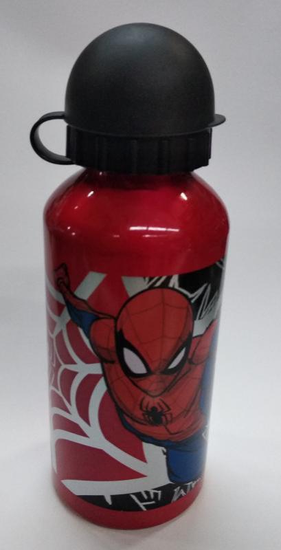 STOR BOTELLA ALUMINIO PEQUEÑA 400 ML. SPIDERMAN URBAN WEB 51334
