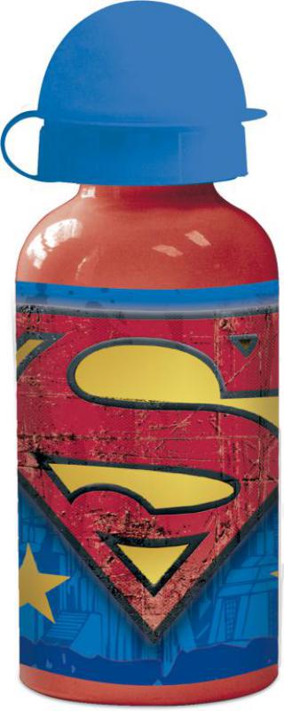 STOR BOTELLA ALUMINIO PEQUEÑA 400 ML. SUPERMAN SYMBOL