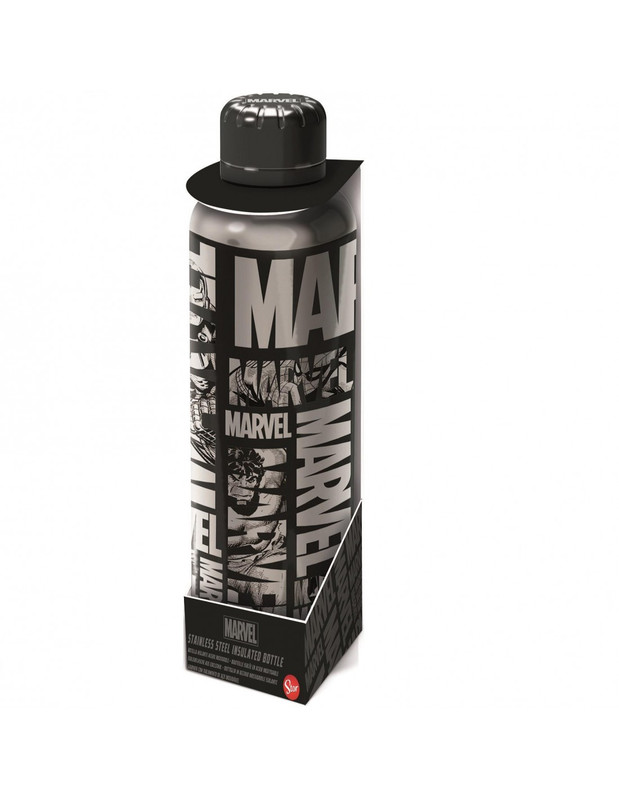 STOR BOTELLA TERMO ACERO INOXIDABLE 515 ML. MARVEL 00261