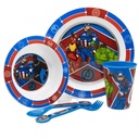 STOR SET MICRO KIDS 5 PCS. AVENGERS HERALDIC ARMY