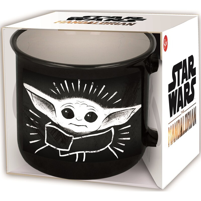 STOR TAZA CERAMICA DESAYUNO 400 ML. THE CHILD MANDALORIAN EN CAJA REGALO 00877