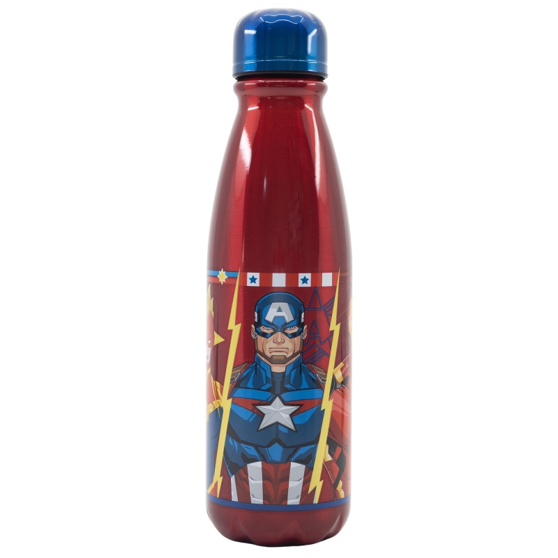 STOR BOTELLA ALUMINIO INFANTIL 600 ML AVENGERS INVINCIBLE FORCE 74140