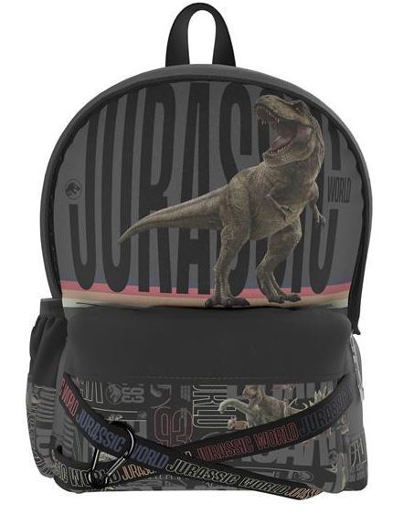 Jurassic World Roar! Mochila Juvenil- Trolley Adaptable a