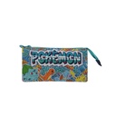 POKÉMON PORTATODO TRIPLE ADAPTABLE A TROLLEY - URBAN COLORS 24x13x3cm