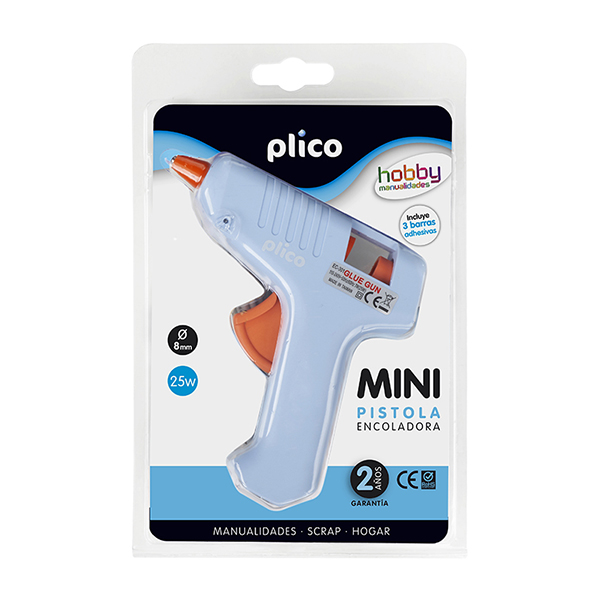 Pistola  Termofusible  MINI 25w PLICO  1640