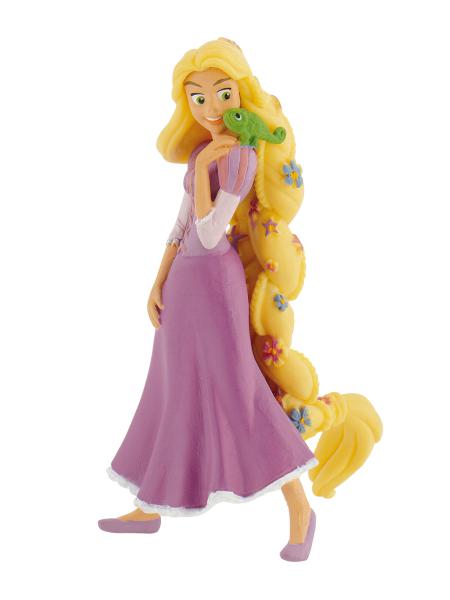 Rapunzel con flor FIGURAS DE PVC PRINCESAS
