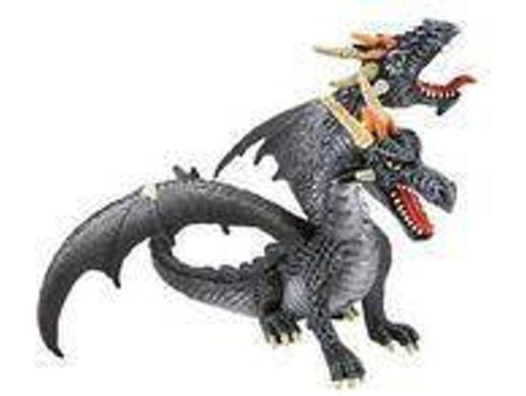  DRAGON DOS CABEZAS GRIS 75597FIGURAS DE PVC FIGURAS DE DINOSAURIOS