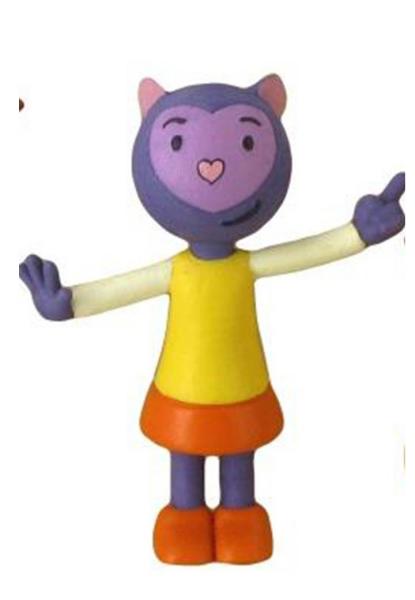 Misha figura  FIGURAS DE PVC MIC FAMILIA SUPERS