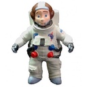 Mike Astronauta FIGURAS DE PVC ATRAPALA BANDERA