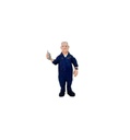 Abuelo Nasa FIGURAS DE PVC ATRAPALA BANDERA