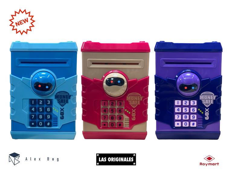 NUEVA CAJA FUERTE COLEC.ROBOT