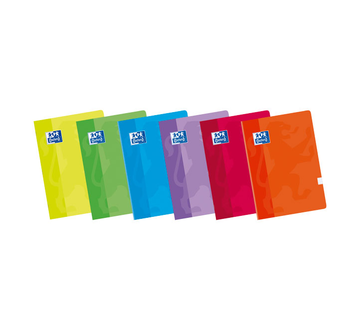 LIBRETA GRAPADA OXFORD 48H A4 4X4 C/M STDO