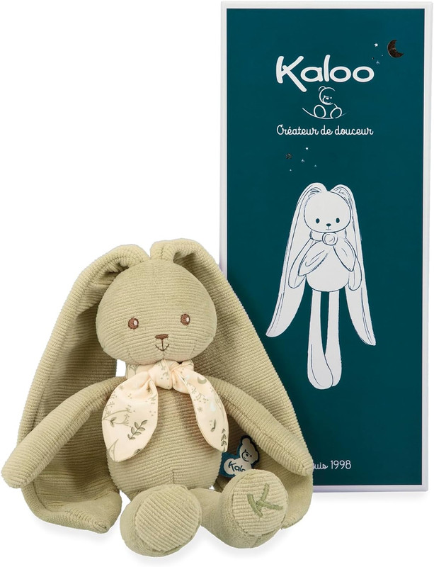 PELUCHE CONEJITO MUÑECA VERDE 25CM K218014