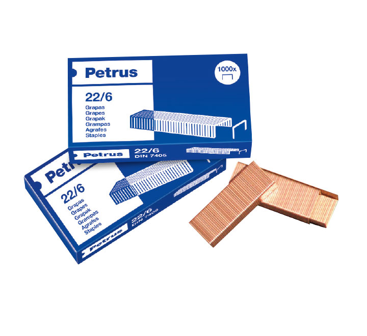 PET C.1000 GRAPAS 22/6 COBREADA