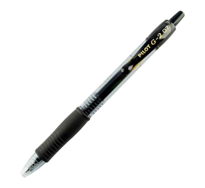 PIL ROLLER GEL RETRAC.G-2 NEGRO BL-G2-7-B 