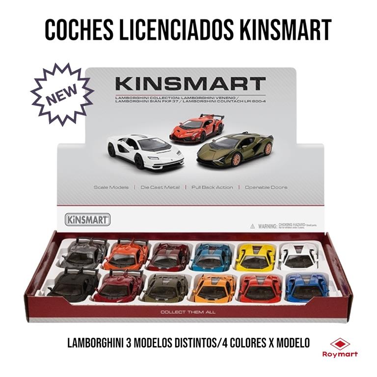 COCHE LAMBORGHINI COLLECTION COL ALEATORIOS KT-5452