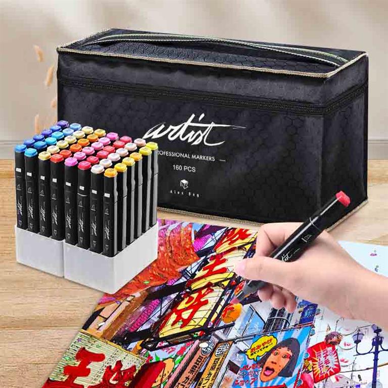 LUXURY CANVAS GAMA ARTIST 160 COLORES