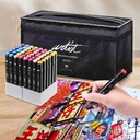 LUXURY CANVAS GAMA ARTIST 160 COLORES
