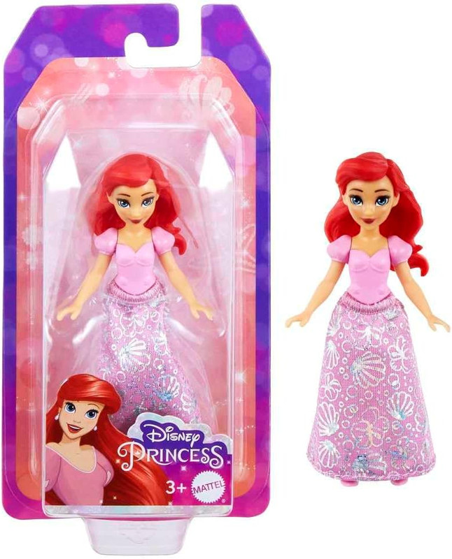DISNEY PRINCESS MUÑECAS 9CM ARIEL 020-HPL552