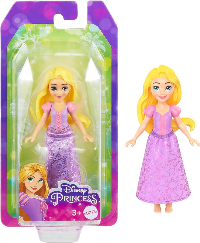 DISNEY PRINCESS MUÑECAS 9CM RAPUNCEL 020-HPL556