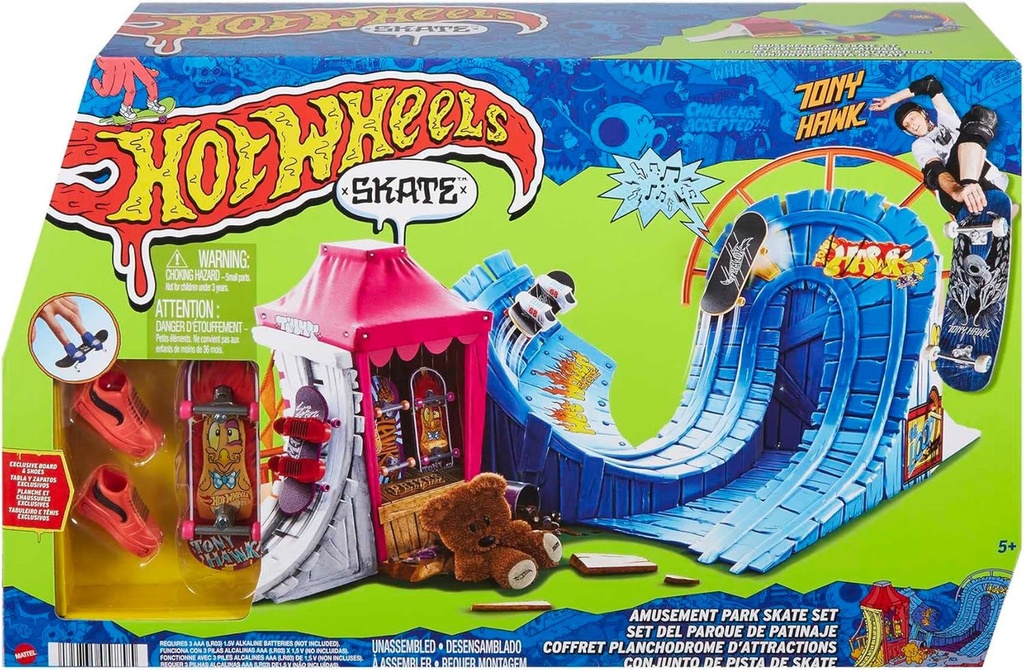 SKATE PARQUE DE ATRACCIONES HGT95 HOT WHEELS 