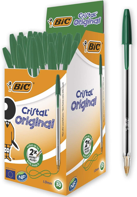 BOLIGRAFO BIC CRISTAL VERDE 8373629