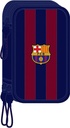 PLUMIER TRIPLE 36 pcs F.C.BARCELONA 1ª EQUIP. 23/24 12,5x19,5x5,5cm 12.5x19.5x5.5cm