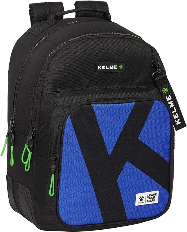MOCHILA DOBLE ADAPT.CARRO KELME "ROYAL" 32x42x15cm 32x42x3cm