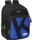 MOCHILA DOBLE ADAPT.CARRO KELME "ROYAL" 32x42x15cm 32x42x3cm
