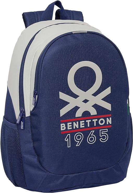MOCHILA ADAPT.CARRO BENETTON "VARSITY" 32x44x16cm 32x44x3cm