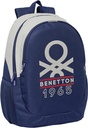 MOCHILA ADAPT.CARRO BENETTON "VARSITY" 32x44x16cm 32x44x3cm