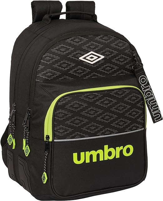 MOCHILA DOBLE ADAPT.CARRO UMBRO "LIMA" 32x42x15cm 32x42x3cm