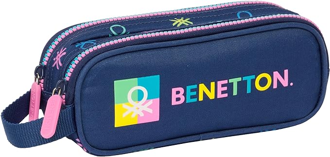 PORTATODO DOBLE BENETTON "COOL" 21x8x6cm 21x8x6cm