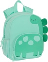 MOCHILA NEOPRENO SAFTA "DINOSAURIO" 20x25x9cm