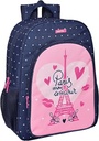 MOCHILA ADAPT.CARRO SAFTA "PARIS" 33x42x14cm 33x42x3cm