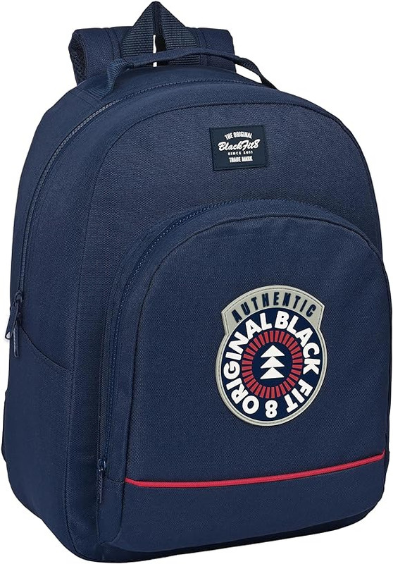 MOCHILA ADAPT.CARRO RECICLADO BLACKFIT8 AUTHENTIC 32x42x15cm 32x42x3cm