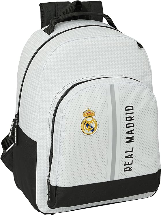 MOCHILA SAFTA PROTECTION REAL MADRID 1ª EQUIP. 24/25 32x42x3cm