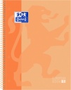 cuaderno MICROP. oxfordORD A4 80H 5X5MM MELOCOTON