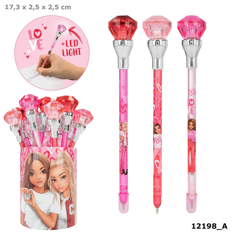 TOPModel bolígrafo con luz ONE LOVE 0012198