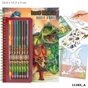 Dino World libro de colorear con lápice 11385