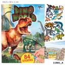Dino World con pegatinas en relieve 11881