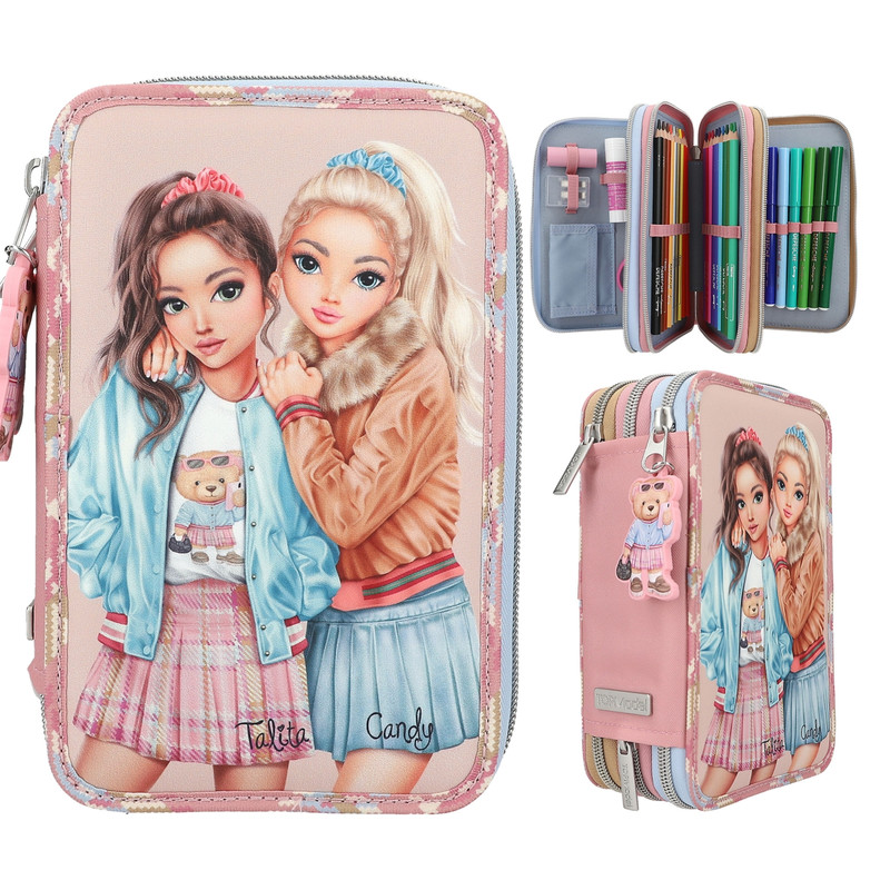 TOPModel estuche triple TEAM TEDDY