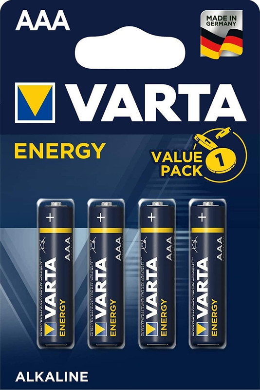 BLISTER 4 PILAS VARTA ALCALINA AAA LR03 4103229414