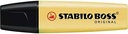 MARCADOR STABILO BOSS AMARILLO CREM. PASTEL 70/144