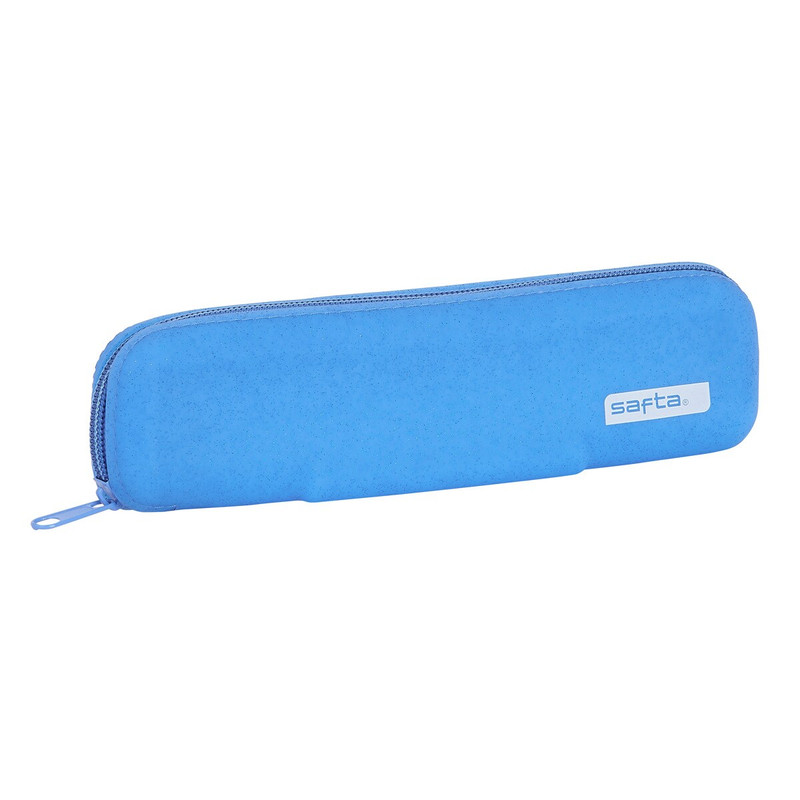 Portatodo Estrecho Safta Silicona Purpurina Azul