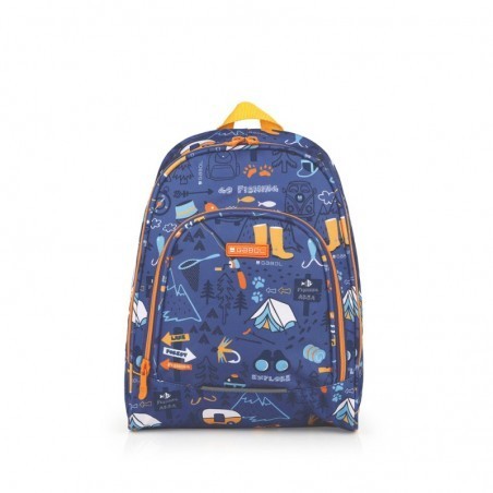 MOCHILA 34CM GABOL FISH AZUL