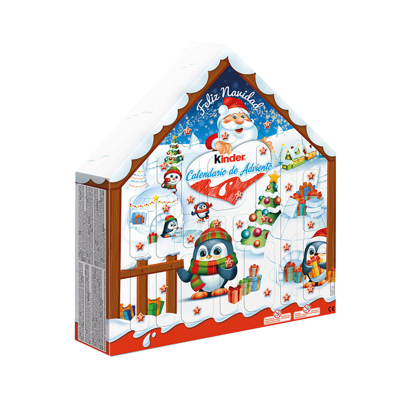KINDER CALENDARIO MIX CHALET T24