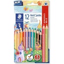 ESTOIG 10+2 LLAPIS COLORS TRIANGULARES JUMBO 128