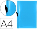 LIDERPAPEL
Carpeta liderpapel dossier pinza lateral polipropileno din a4 AZUL CLARO translucido 30 hojas pinza deslizante.